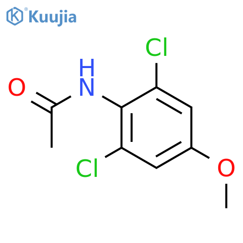 N-(2,6-Dichloro-4-methoxyphenyl)acetamide structure