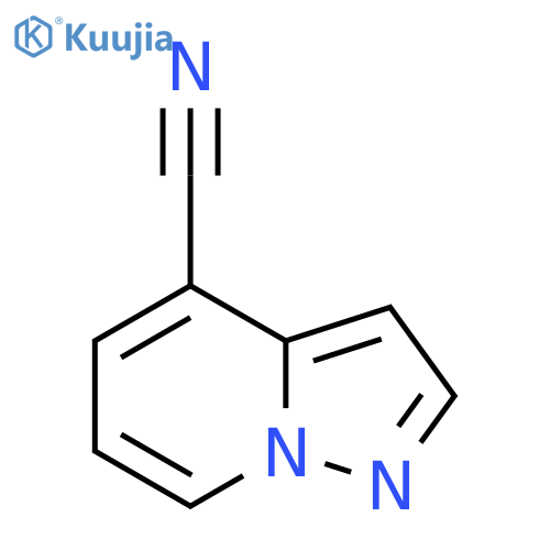 Pyrazolo[1,5-a]pyridine-4-carbonitrile structure