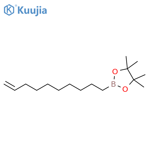 2-(dec-9-en-1-yl)-4,4,5,5-tetramethyl-1,3,2-dioxaborolane structure
