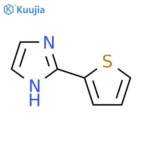 2-(thiophen-2-yl)-1H-imidazole structure