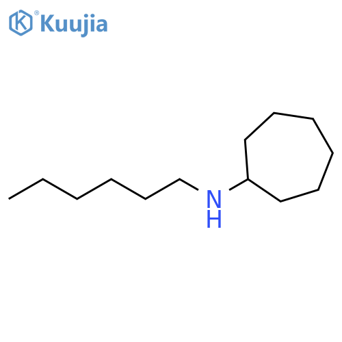 N-hexylcycloheptanamine structure