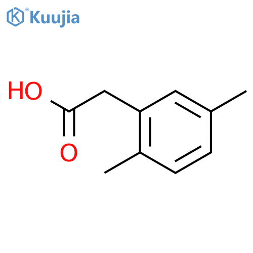 2-(2,5-dimethylphenyl)acetic acid structure