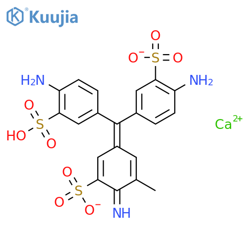 Acid Fuchsin Calcium Salt structure