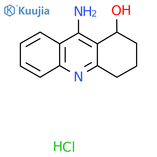 9-Amino-1,2,3,4-tetrahydroacridin-1-ol-d3 structure