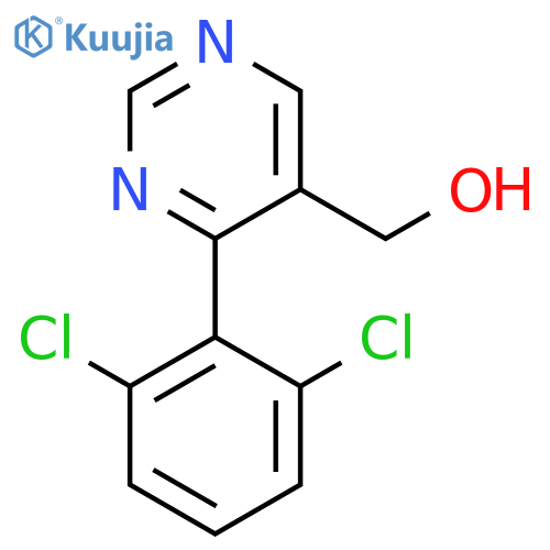 4-(2,6-Dichlorophenyl)pyrimidine-5-methanol structure