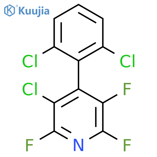 3-Chloro-4-(2,6-dichlorophenyl)-2,5,6-trifluoropyridine structure