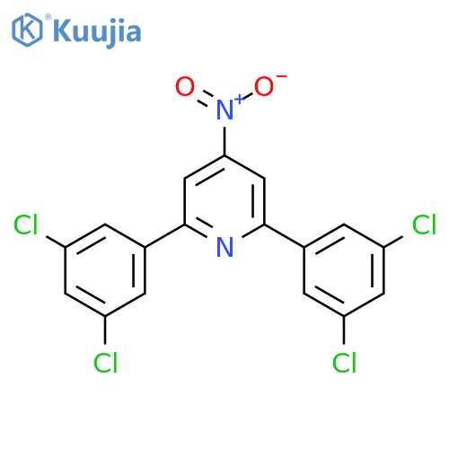 2,6-Bis(3,5-dichlorophenyl)-4-nitropyridine structure
