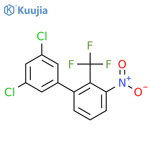 3,5-Dichloro-3'-nitro-2'-trifluoromethyl-biphenyl structure