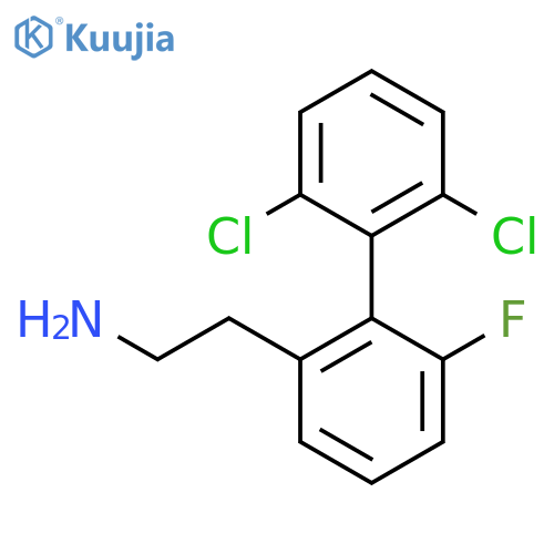 2-(2',6'-Dichloro-6-fluoro-biphenyl-2-yl)-ethylamine structure
