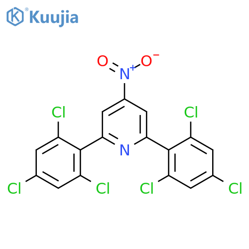 2,6-Bis(2,4,6-trichlorophenyl)-4-nitropyridine structure