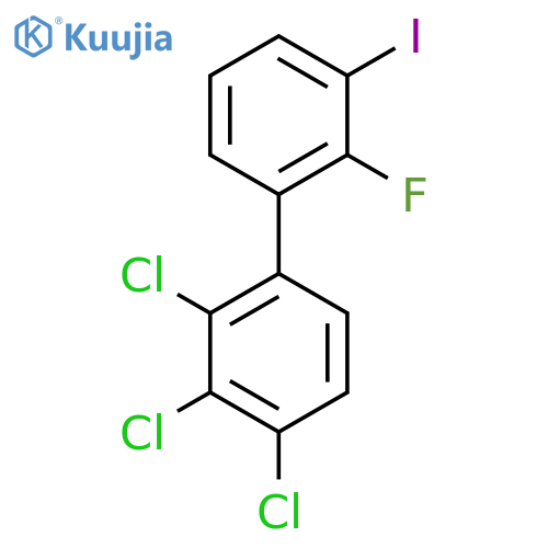 2'-Fluoro-3'-iodo-2,3,4-trichlorobiphenyl structure