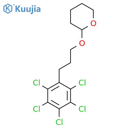 2-(3-(Perchlorophenyl)propoxy)-tetrahydro-2H-pyran structure