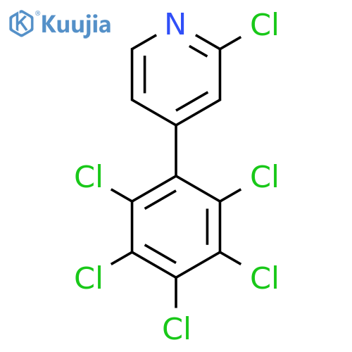 2-Chloro-4-(perchlorophenyl)pyridine structure