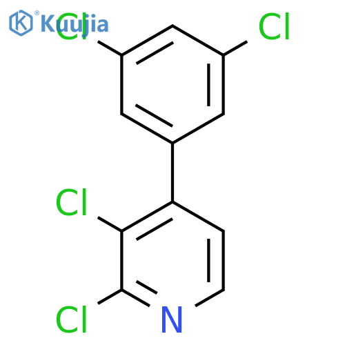 2,3-Dichloro-4-(3,5-dichlorophenyl)pyridine structure