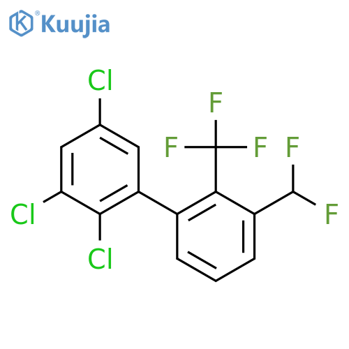 3'-(Difluoromethyl)-2,3,5-trichloro-2'-(trifluoromethyl)biphenyl structure