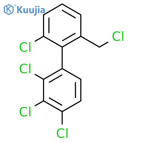 2'-(Chloromethyl)-2,3,4,6'-tetrachlorobiphenyl structure