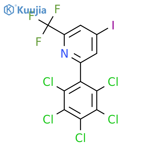 4-Iodo-2-(perchlorophenyl)-6-(trifluoromethyl)pyridine structure