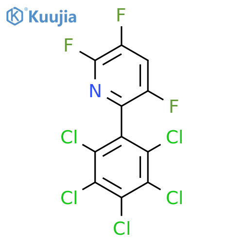 6-(Perchlorophenyl)-2,3,5-trifluoropyridine structure