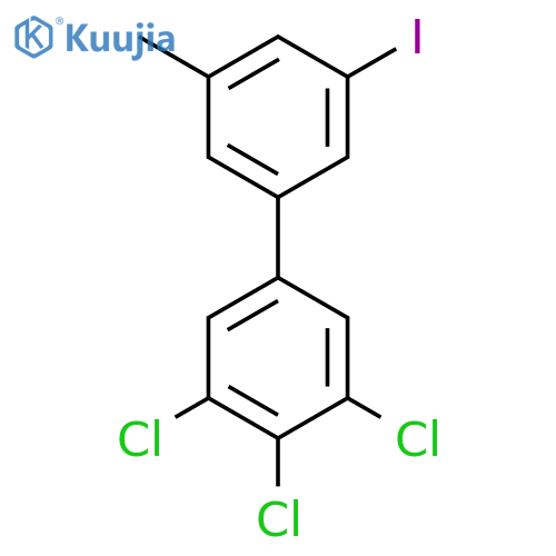 5'-Iodo-3'-methyl-3,4,5-trichlorobiphenyl structure