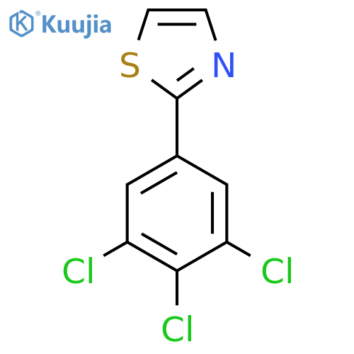 2-(3,4,5-Trichlorophenyl)thiazole structure