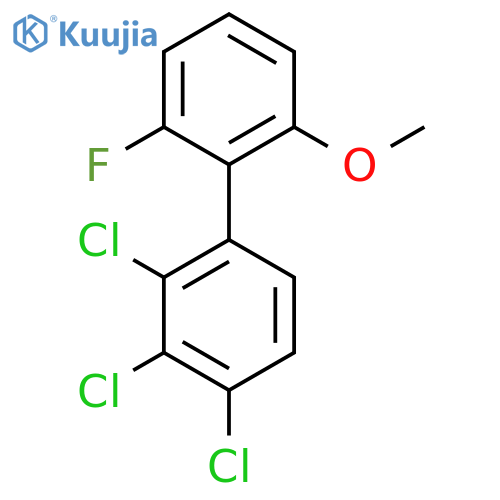 6'-Fluoro-2'-methoxy-2,3,4-trichlorobiphenyl structure