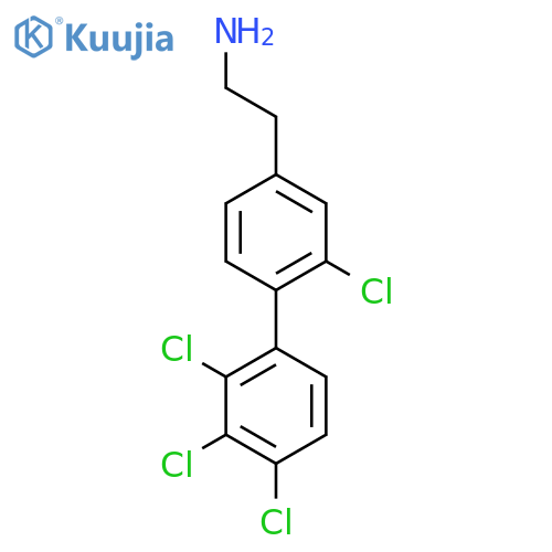 2,2',3',4'-Tetrachlorobiphenyl-4-ethylamine structure