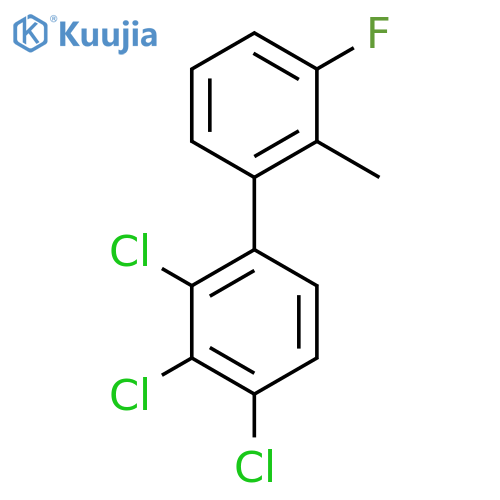 3'-Fluoro-2'-methyl-2,3,4-trichlorobiphenyl structure