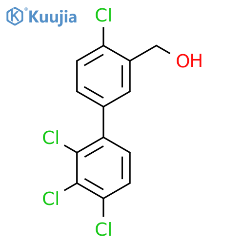 4,2',3',4'-Tetrachlorobiphenyl-3-methanol structure
