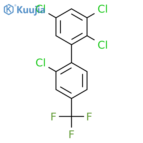 2,3,5,2'-Tetrachloro-4'-(trifluoromethyl)biphenyl structure