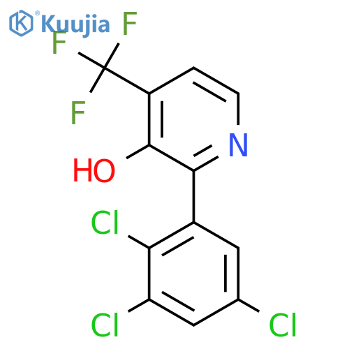 3-Hydroxy-2-(2,3,5-trichlorophenyl)-4-(trifluoromethyl)pyridine structure