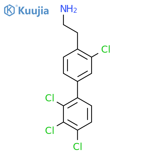 3,2',3',4'-Tetrachlorobiphenyl-4-ethylamine structure
