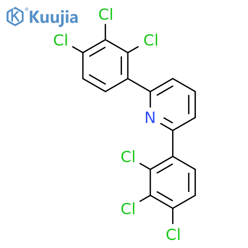 2,6-Bis(2,3,4-trichlorophenyl)pyridine structure