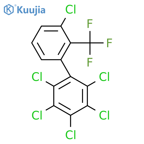 3'-Chloro-2,3,4,5,6-pentachloro-2'-(trifluoromethyl)biphenyl structure