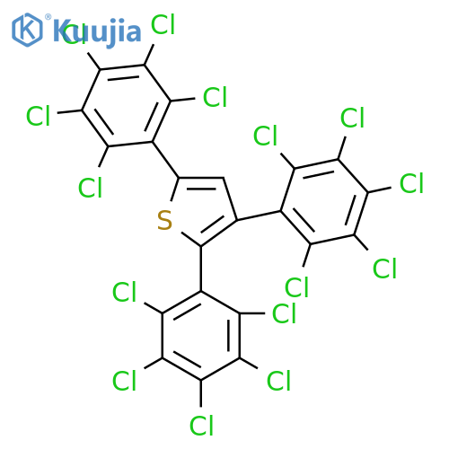 2,3,5-Tris(perchlorophenyl)thiophene structure