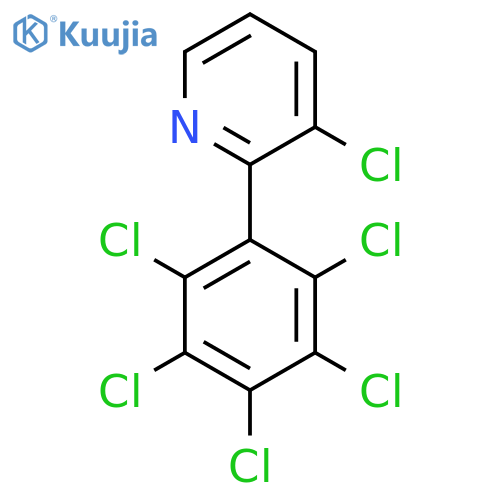 3-Chloro-2-(perchlorophenyl)pyridine structure