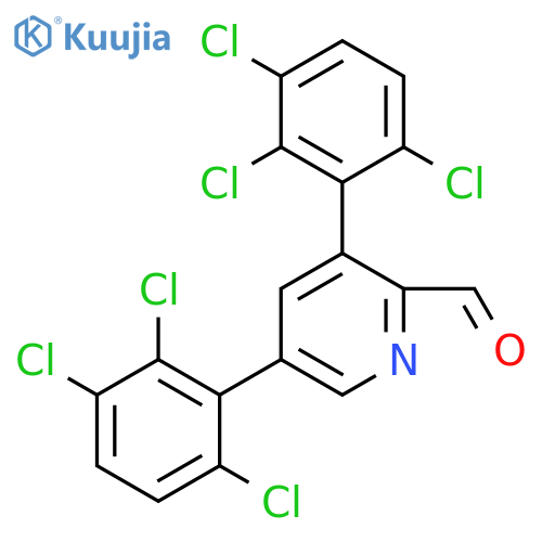 3,5-Bis(2,3,6-trichlorophenyl)picolinaldehyde structure