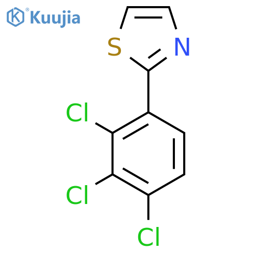 2-(2,3,4-Trichlorophenyl)thiazole structure