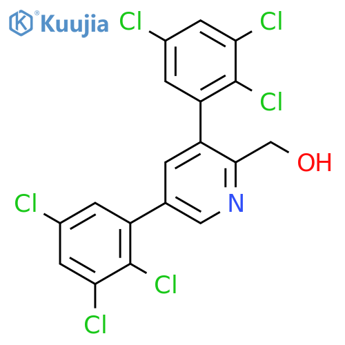 3,5-Bis(2,3,5-trichlorophenyl)pyridine-2-methanol structure