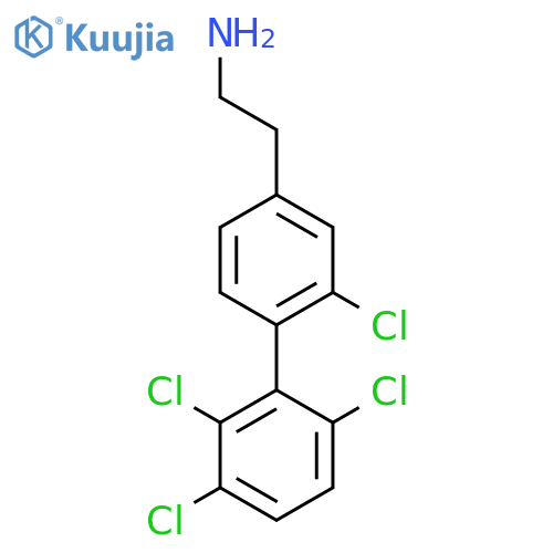 2,2',3',6'-Tetrachlorobiphenyl-4-ethylamine structure