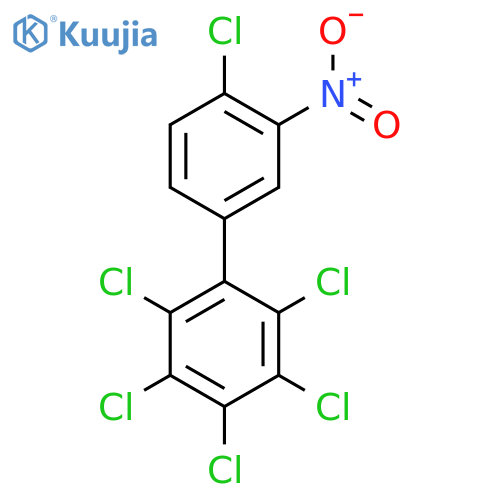 4'-Chloro-3'-nitro-2,3,4,5,6-pentachlorobiphenyl structure