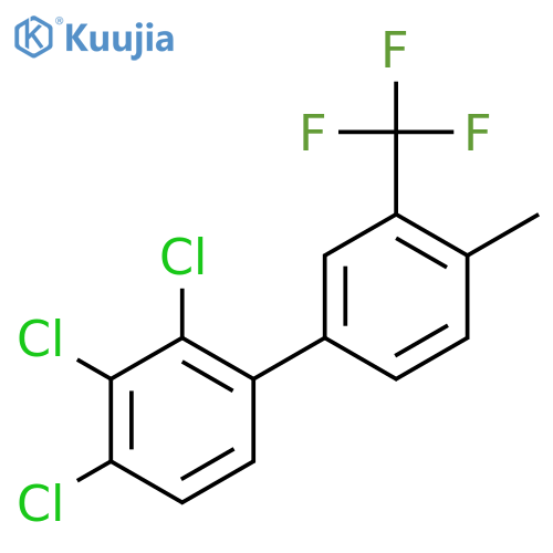 4'-Methyl-2,3,4-trichloro-3'-(trifluoromethyl)biphenyl structure