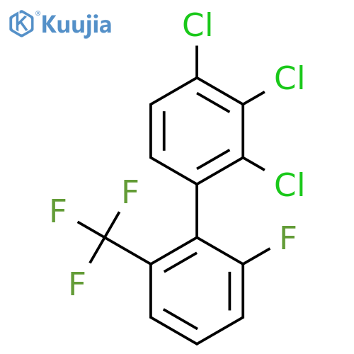 6'-Fluoro-2,3,4-trichloro-2'-(trifluoromethyl)biphenyl structure