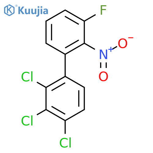 3'-Fluoro-2'-nitro-2,3,4-trichlorobiphenyl structure