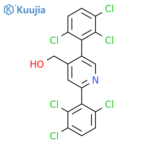 2,5-Bis(2,3,6-trichlorophenyl)pyridine-4-methanol structure