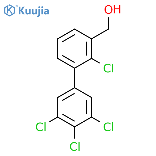 2,3',4',5'-Tetrachlorobiphenyl-3-methanol structure