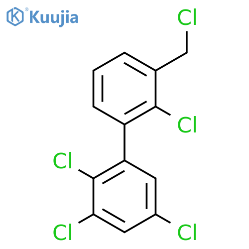 3'-(Chloromethyl)-2,3,5,2'-tetrachlorobiphenyl structure