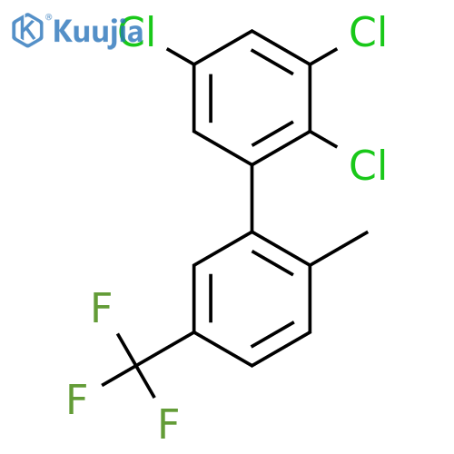 2'-Methyl-2,3,5-trichloro-5'-(trifluoromethyl)biphenyl structure