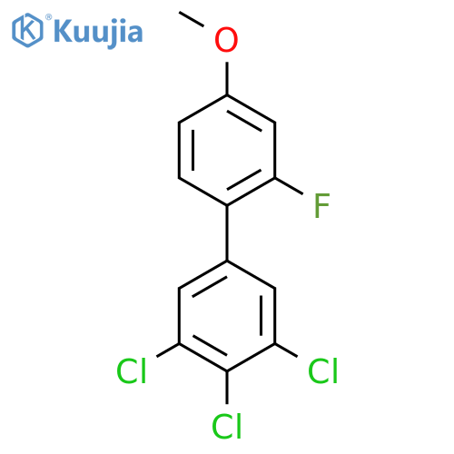 2'-Fluoro-4'-methoxy-3,4,5-trichlorobiphenyl structure