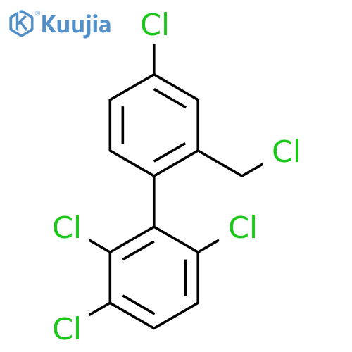 2'-(Chloromethyl)-2,3,6,4'-tetrachlorobiphenyl structure