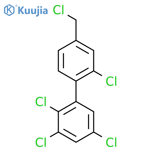 4'-(Chloromethyl)-2,3,5,2'-tetrachlorobiphenyl structure